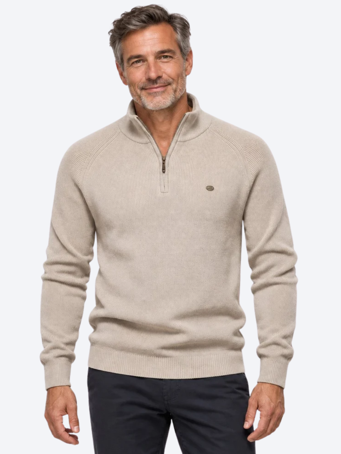LAURENT MONACO | PULL EN MAILLE DE COTON POUR HOMMES