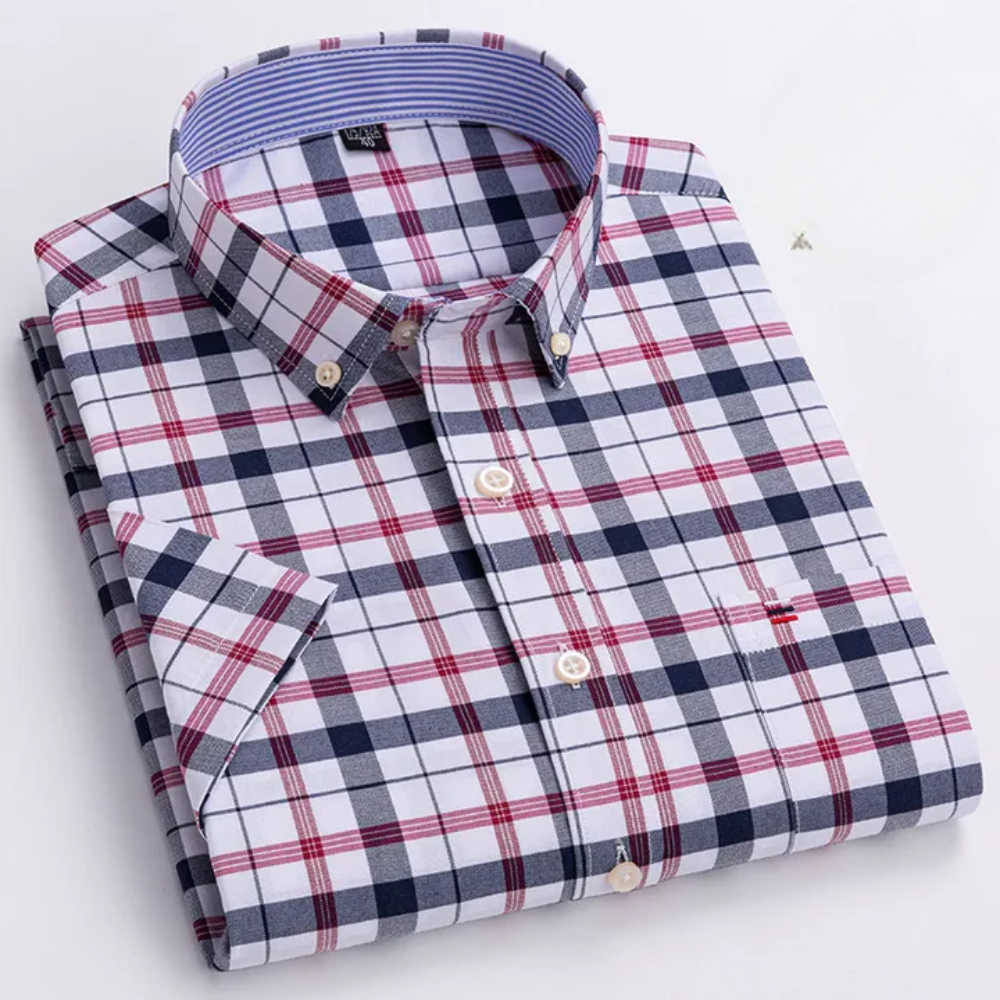 LAURENT MONACO | CHEMISE À BOUTONS À MOTIFS POUR HOMMES