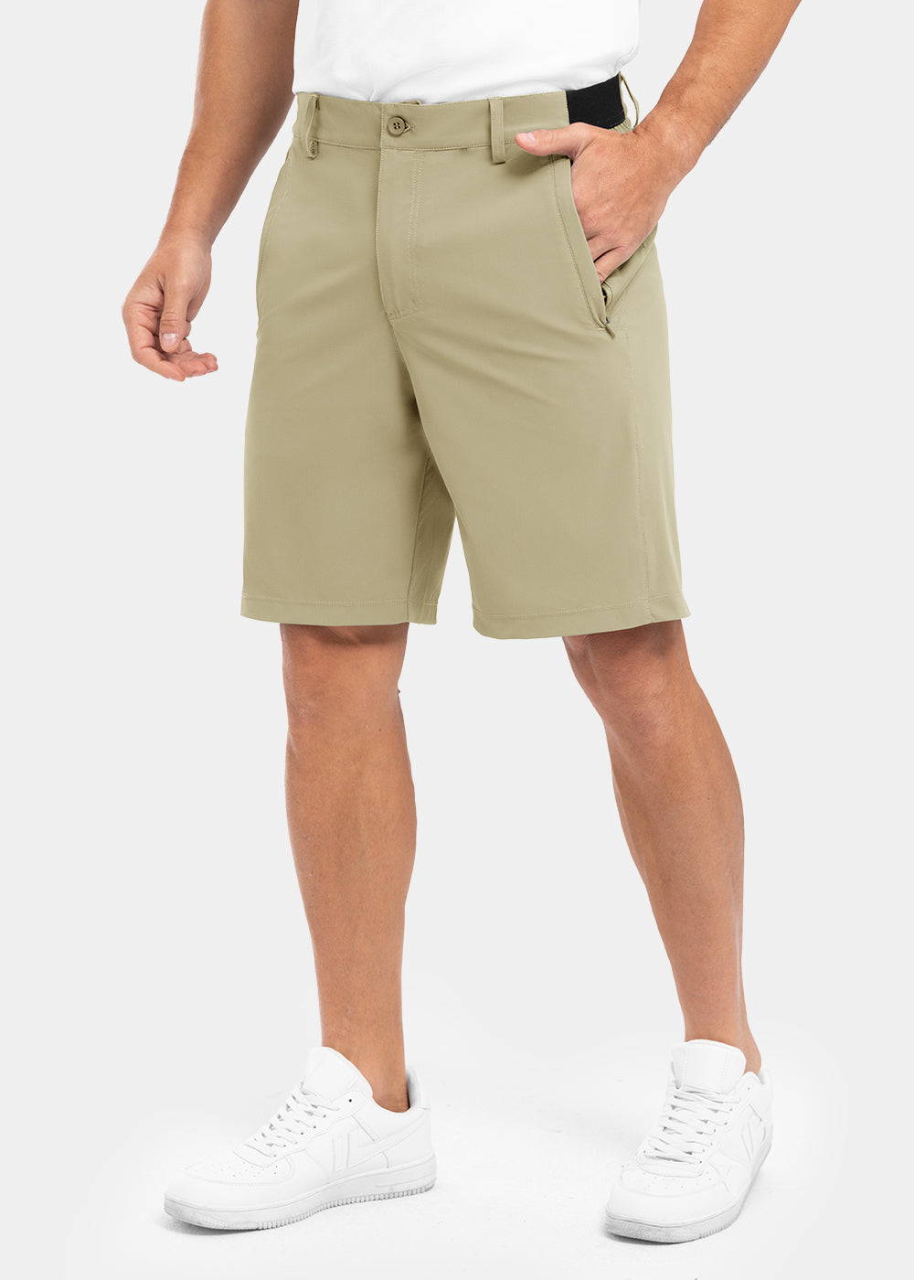 LAURENT MONACO | SHORT À TAILLE ÉLASTIQUE POUR HOMMES