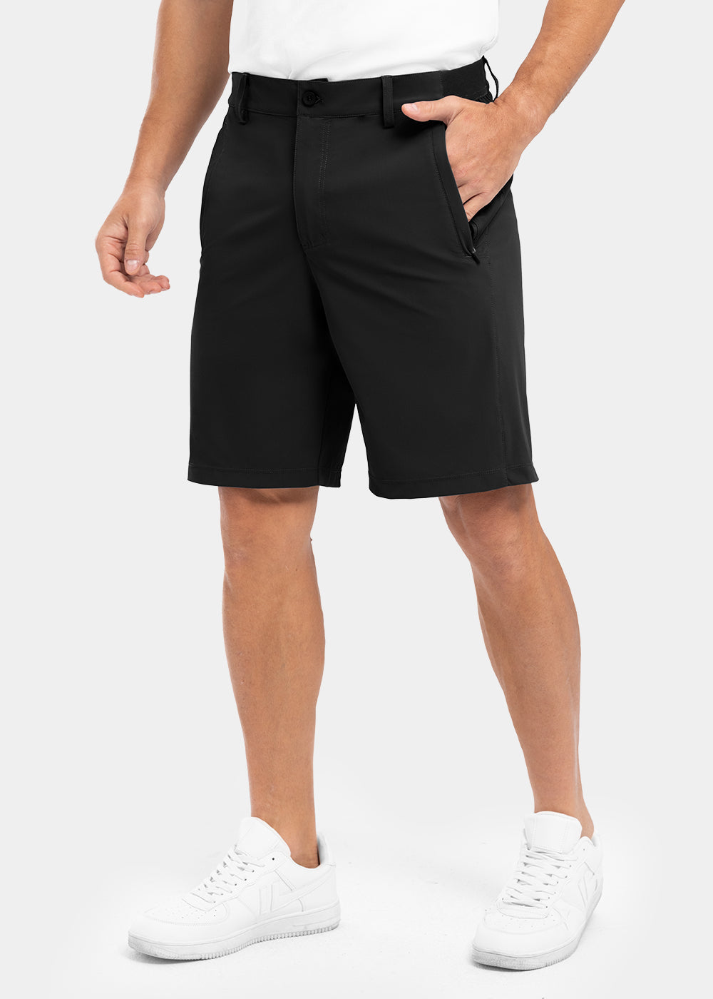 LAURENT MONACO | SHORT À TAILLE ÉLASTIQUE POUR HOMMES