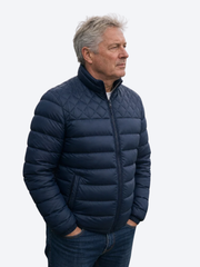 LAURENT MONACO | VESTE MATELASSÉE À LA COUPE STRUCTURÉE POUR HOMMES