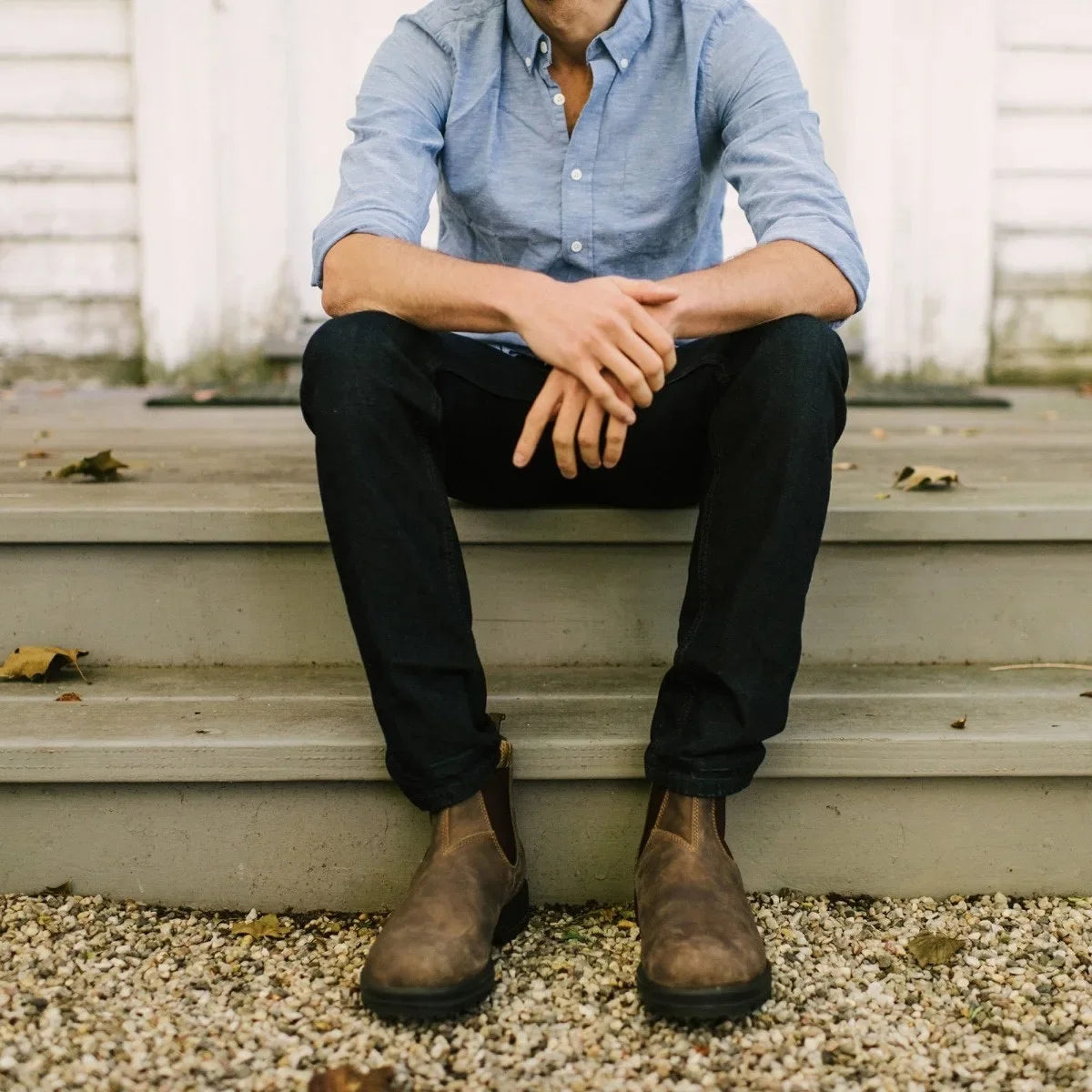 LAURENT MONACO | BOTTINES CHELSEA CLASSIQUES POUR HOMMES