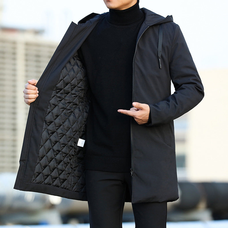 LAURENT MONACO | VESTE D'HIVER AVEC CAPUCHE POUR HOMME