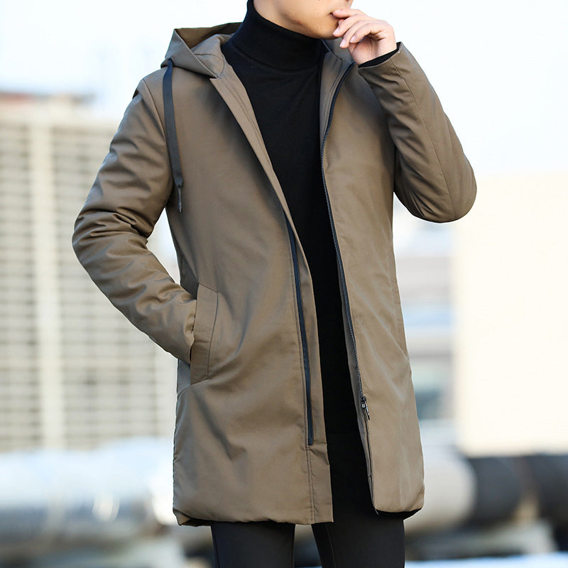 LAURENT MONACO | VESTE D'HIVER AVEC CAPUCHE POUR HOMME