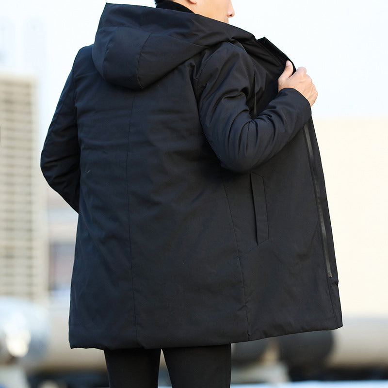 LAURENT MONACO | VESTE D'HIVER AVEC CAPUCHE POUR HOMME
