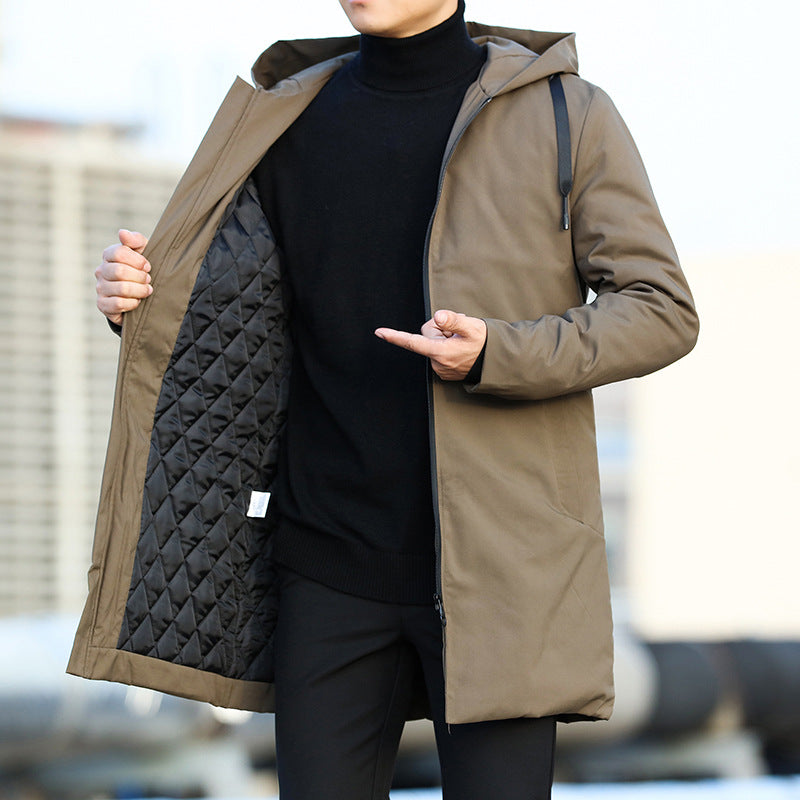 LAURENT MONACO | VESTE D'HIVER AVEC CAPUCHE POUR HOMME