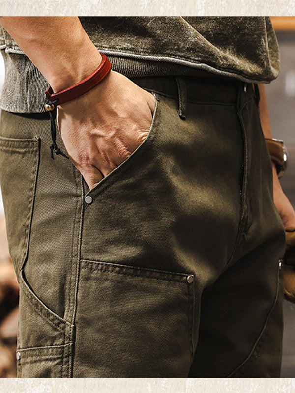 LAURENT MONACO | PANTALON EN COTON UTILE POUR HOMME