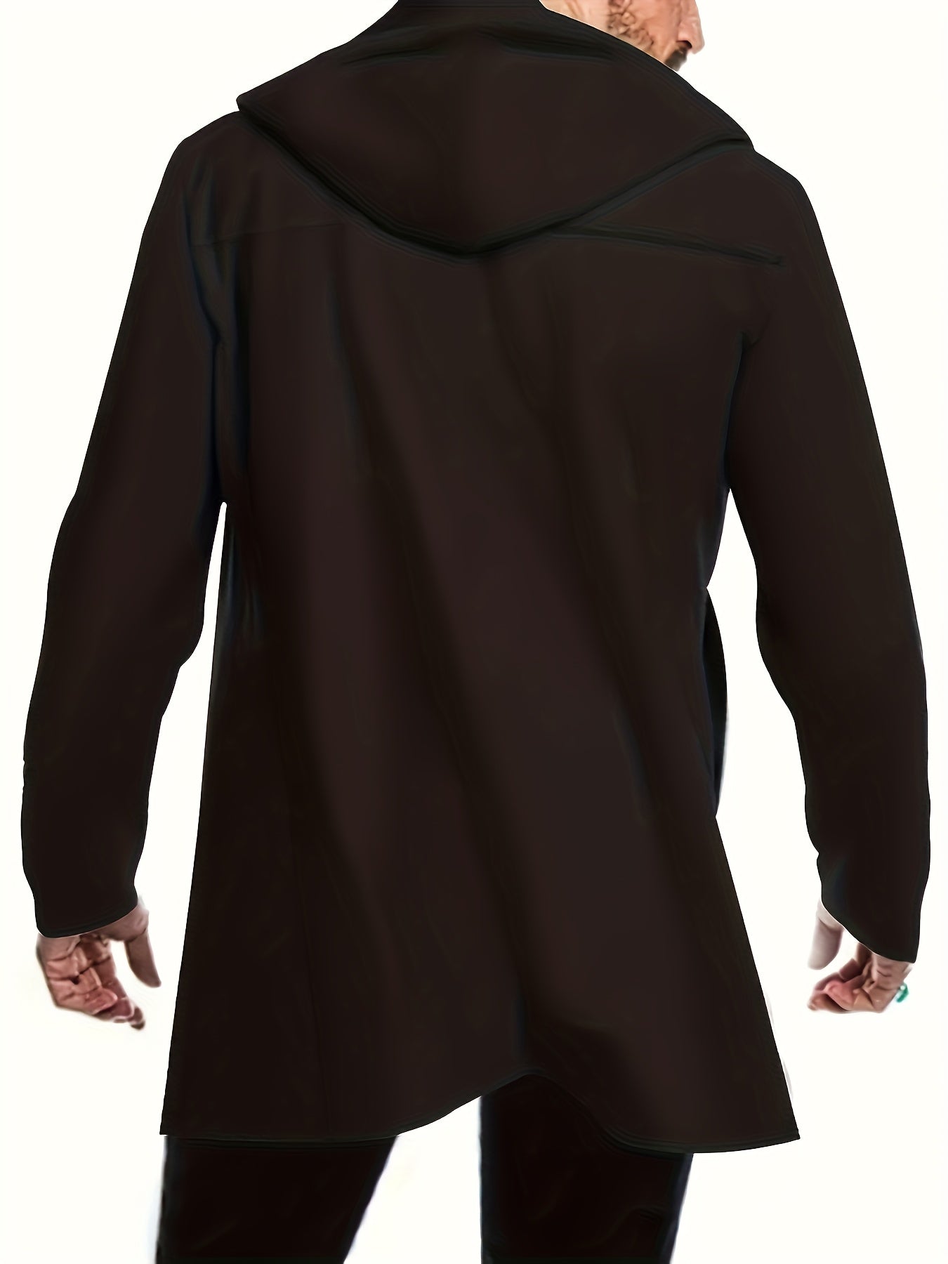 LAURENT MONACO | MANTEAU MIDI À CAPUCHE POUR HOMMES
