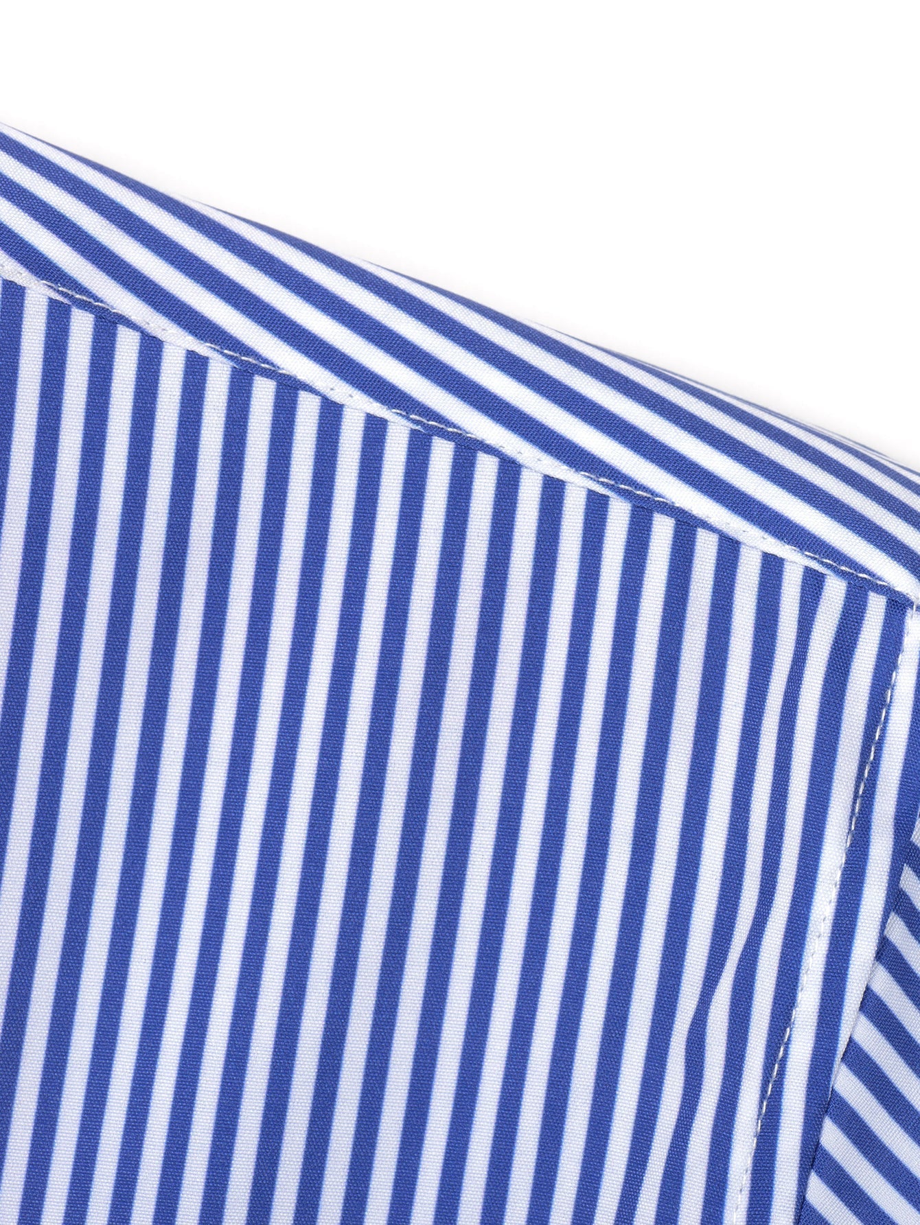 CHEMISE À MANCHES LONGUES À RAYURES AVEC BOUTONS