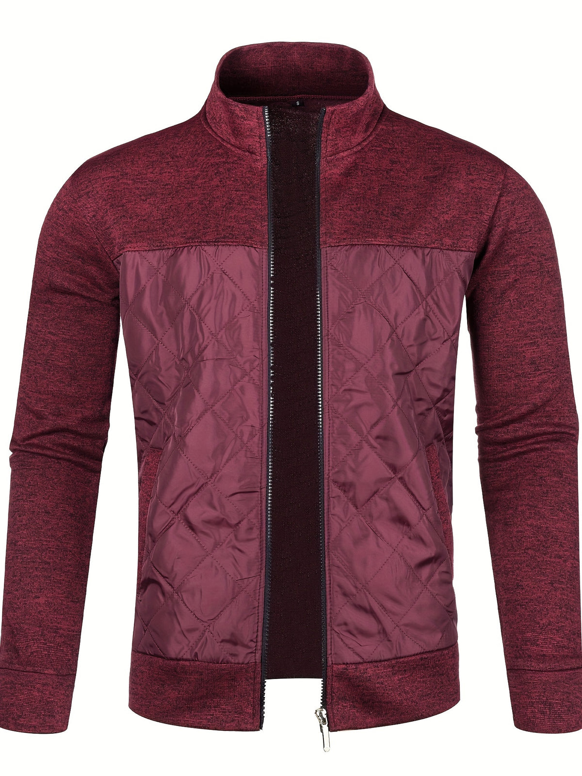 LAURENT MONACO | VESTE À COL MONTANT ET FERMETURE ÉCLAIR POUR HOMMES