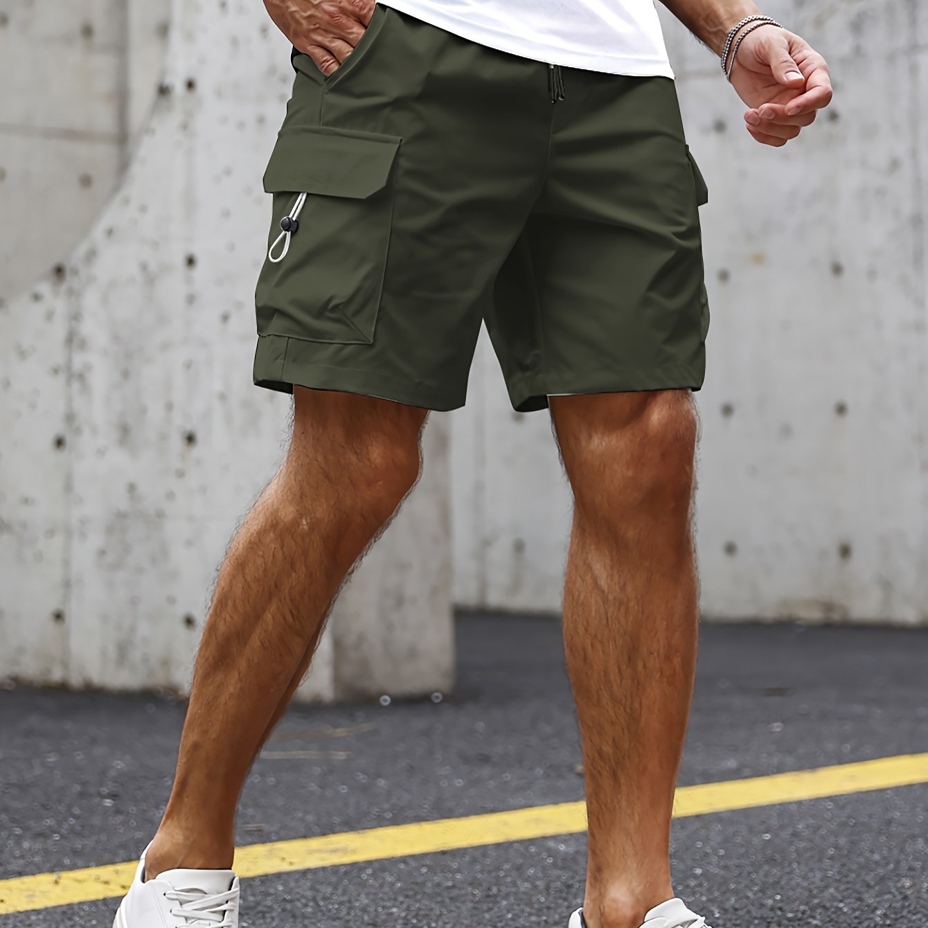 LAURENT MONACO | SHORTS CARGO POUR HOMME