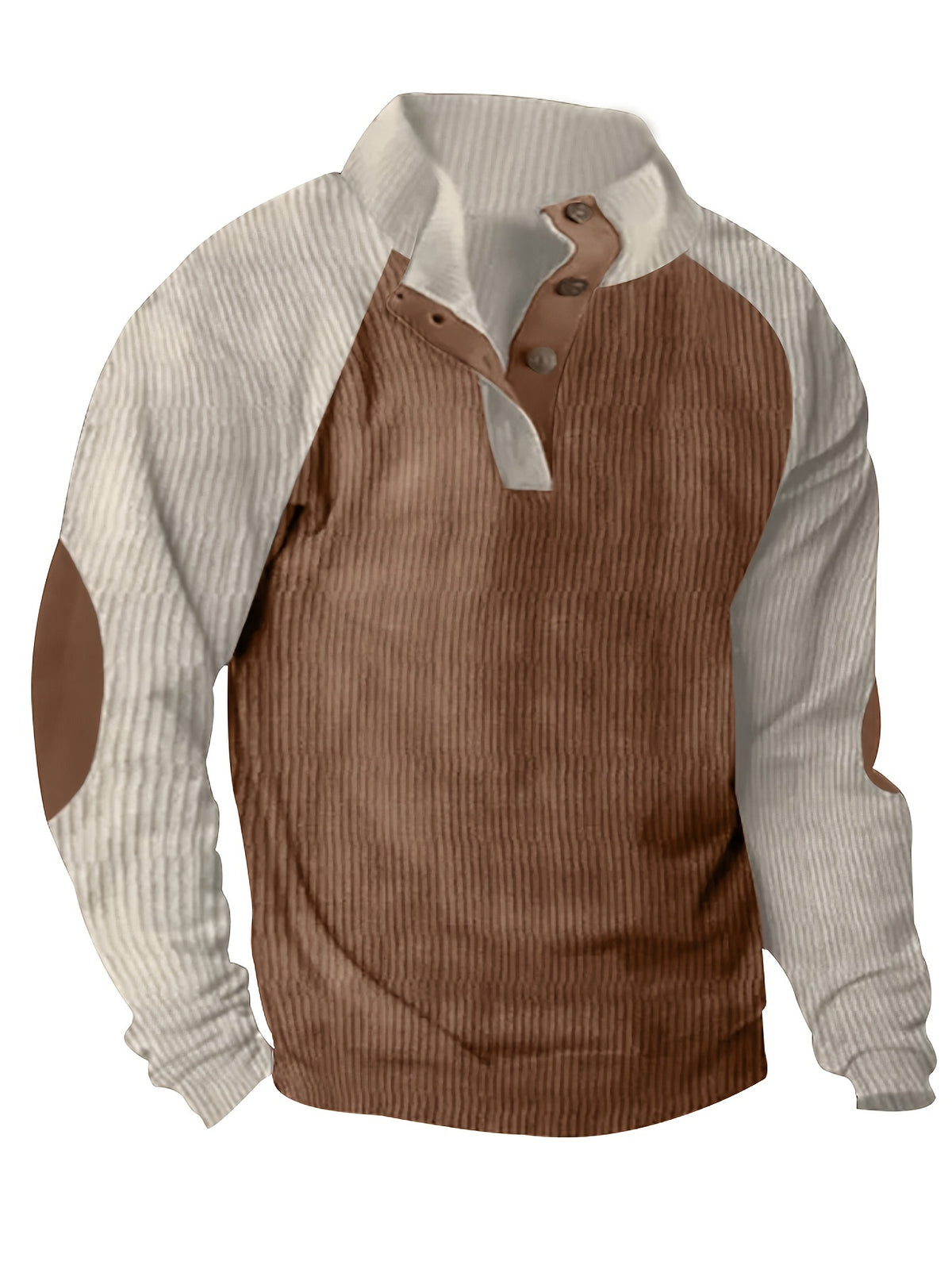 LAURENT MONACO | PULL EN MAILLE À CONTRASTES POUR HOMMES