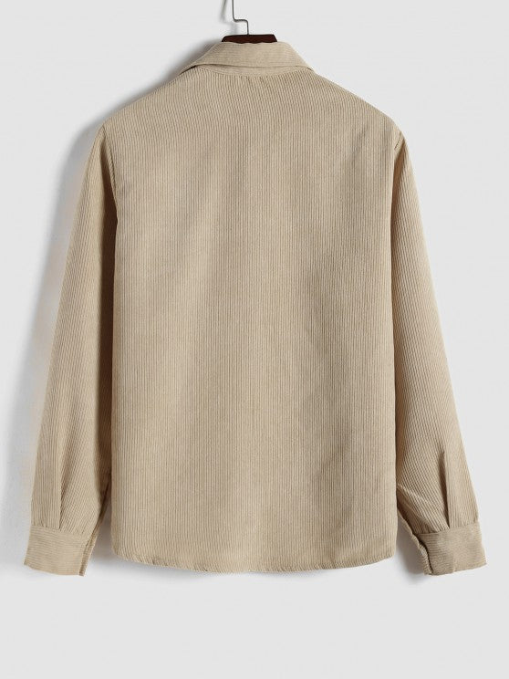LAURENT MONACO | CHEMISE MANCHES LONGUES DEMI-BOUTONS POUR HOMME