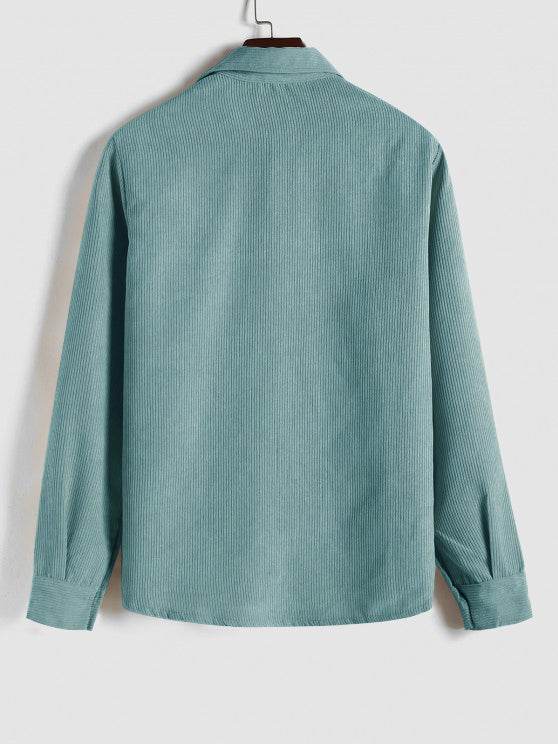 LAURENT MONACO | CHEMISE MANCHES LONGUES DEMI-BOUTONS POUR HOMME