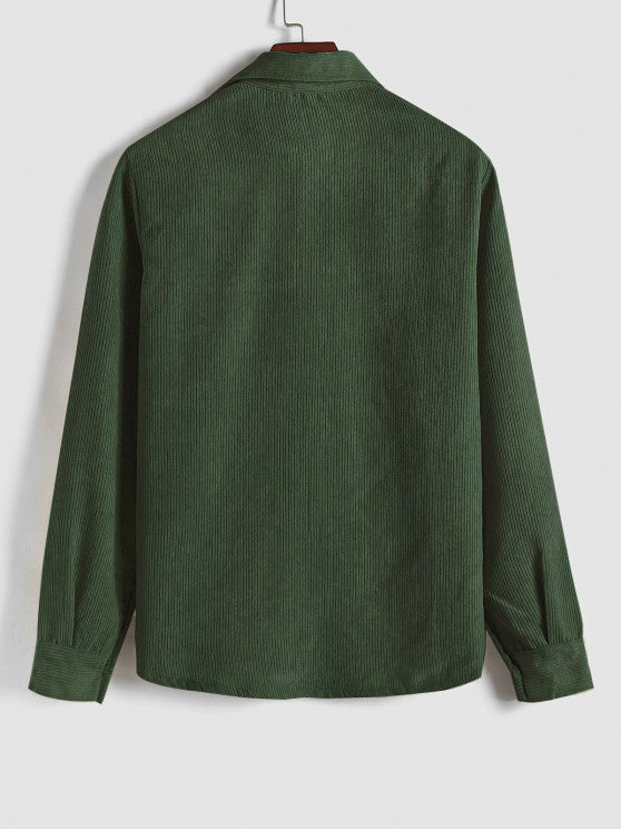 LAURENT MONACO | CHEMISE MANCHES LONGUES DEMI-BOUTONS POUR HOMME