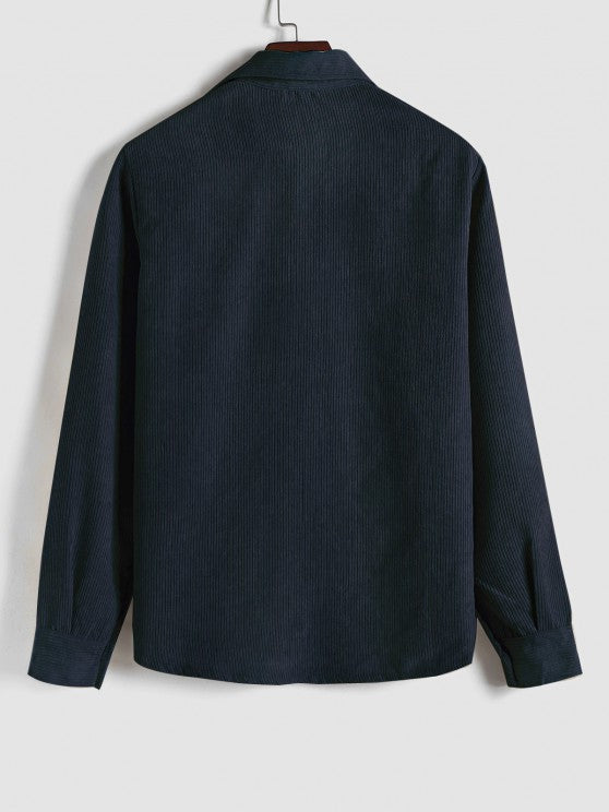 LAURENT MONACO | CHEMISE MANCHES LONGUES DEMI-BOUTONS POUR HOMME