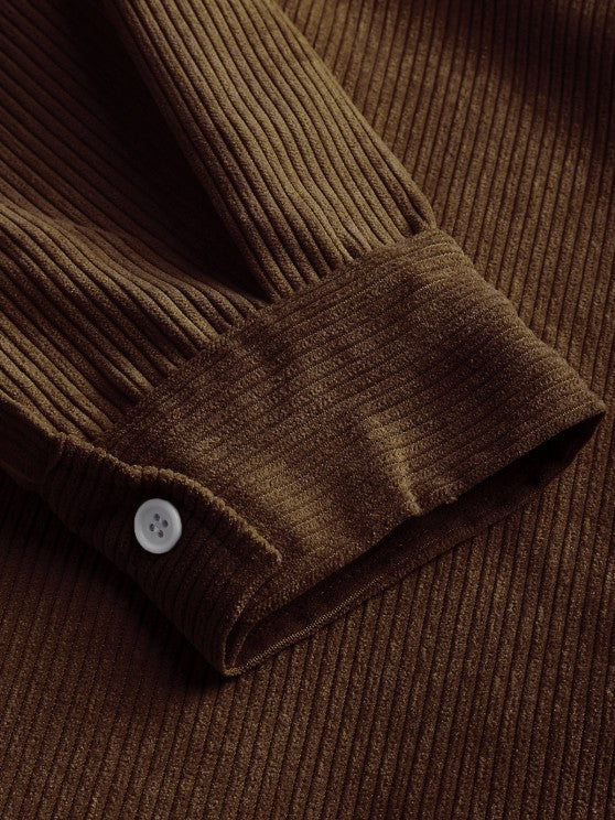 LAURENT MONACO | CHEMISE MANCHES LONGUES DEMI-BOUTONS POUR HOMME