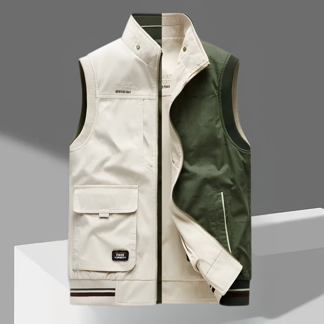 LAURENT MONACO | GILET UTILITAIRE POUR HOMME