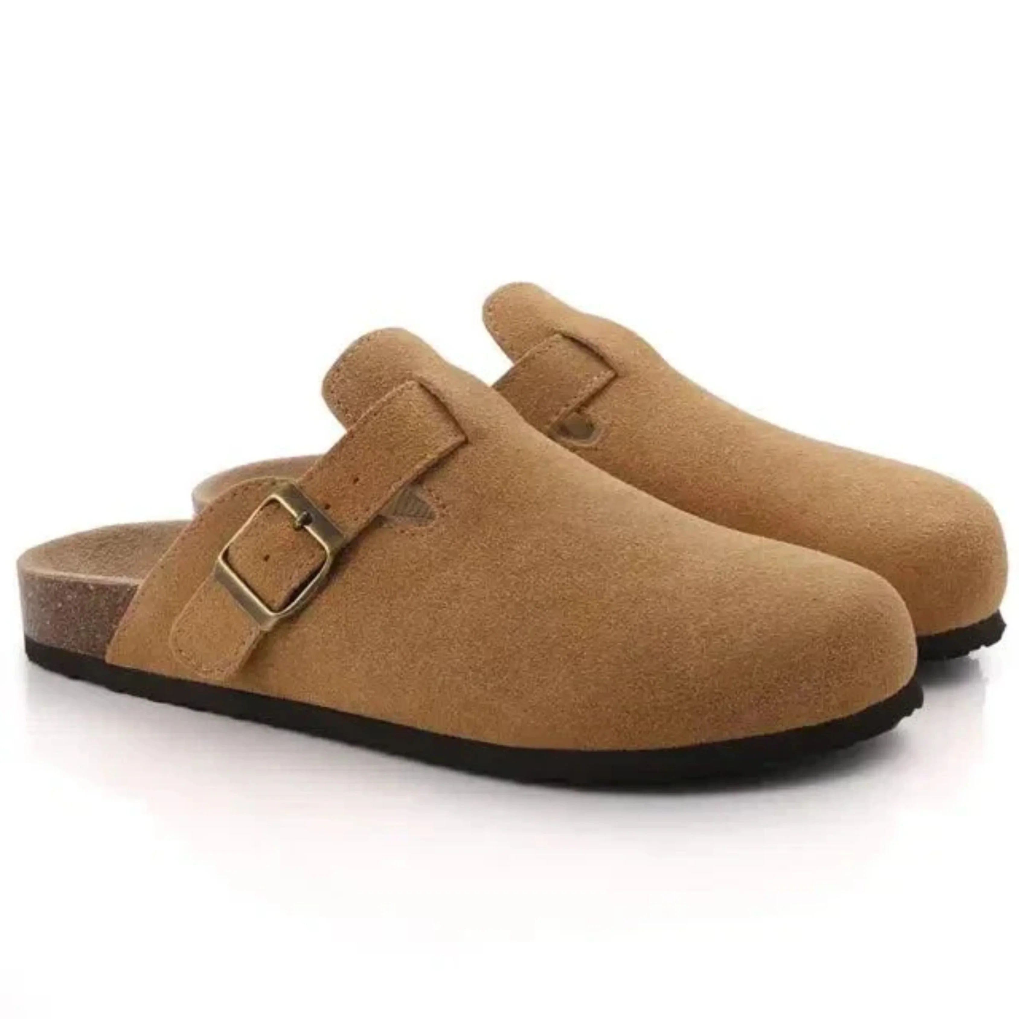 LAURENT MONACO | SABOTS MULE MINIMALISTES À BOUCLE POUR HOMMES