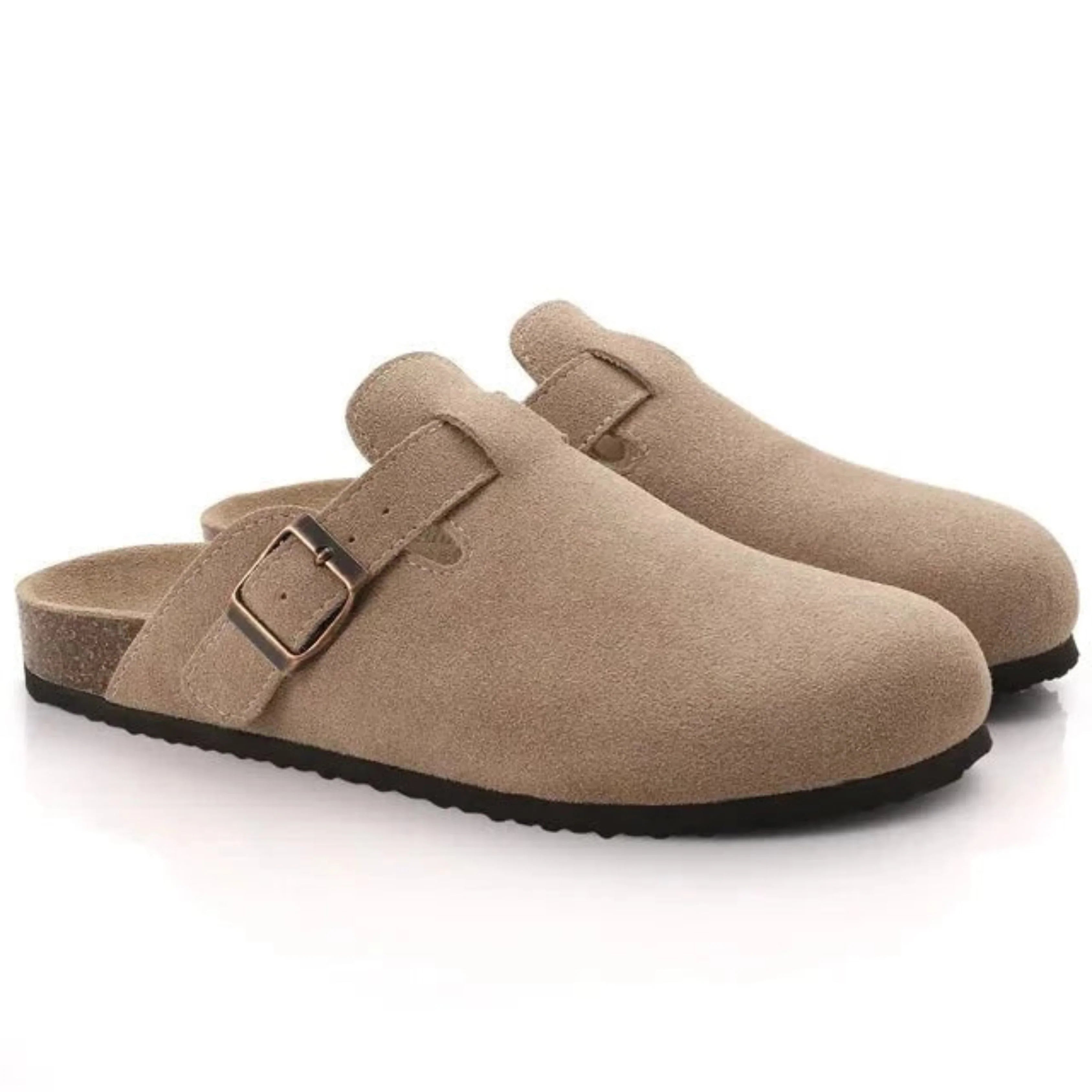 LAURENT MONACO | SABOTS MULE MINIMALISTES À BOUCLE POUR HOMMES