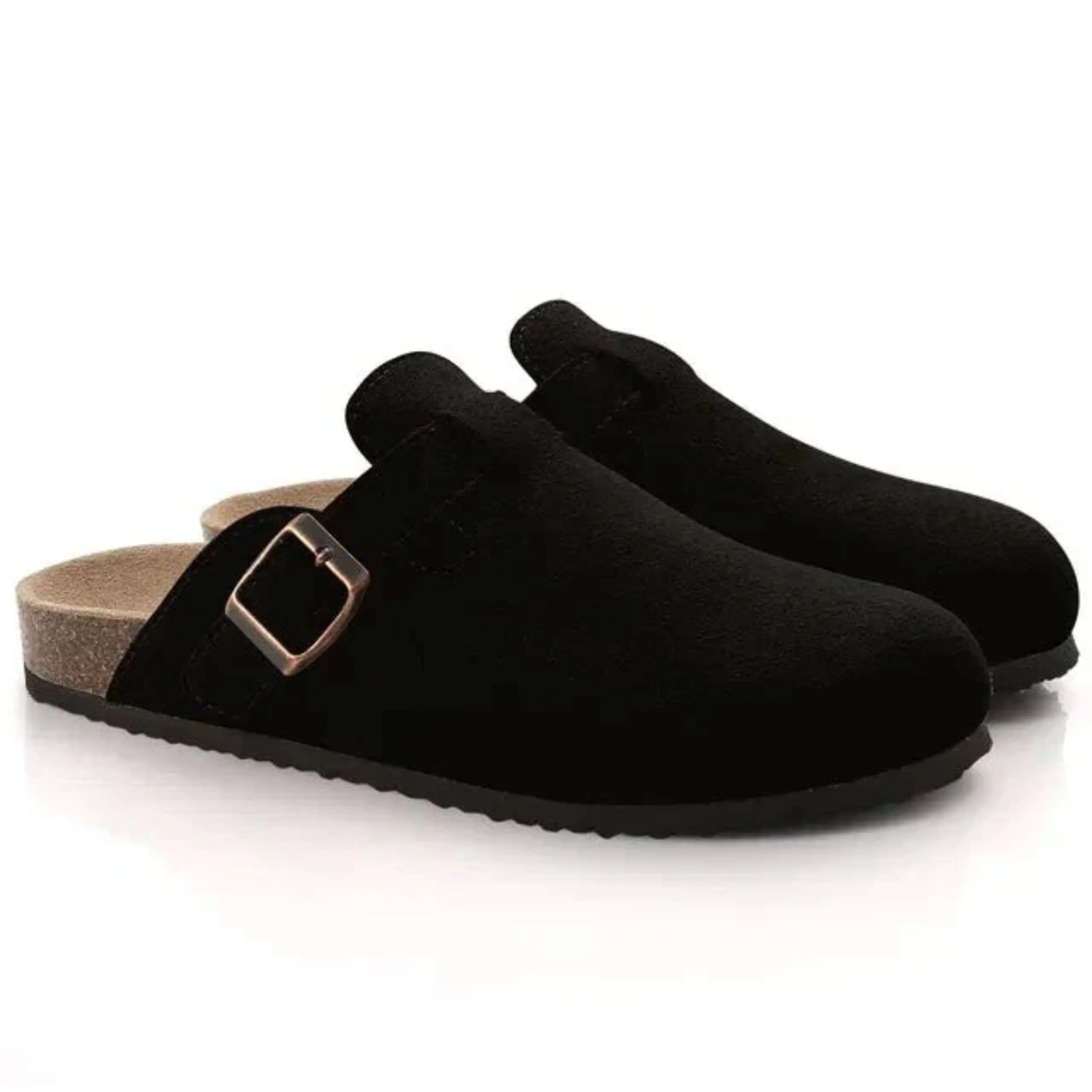 LAURENT MONACO | SABOTS MULE MINIMALISTES À BOUCLE POUR HOMMES