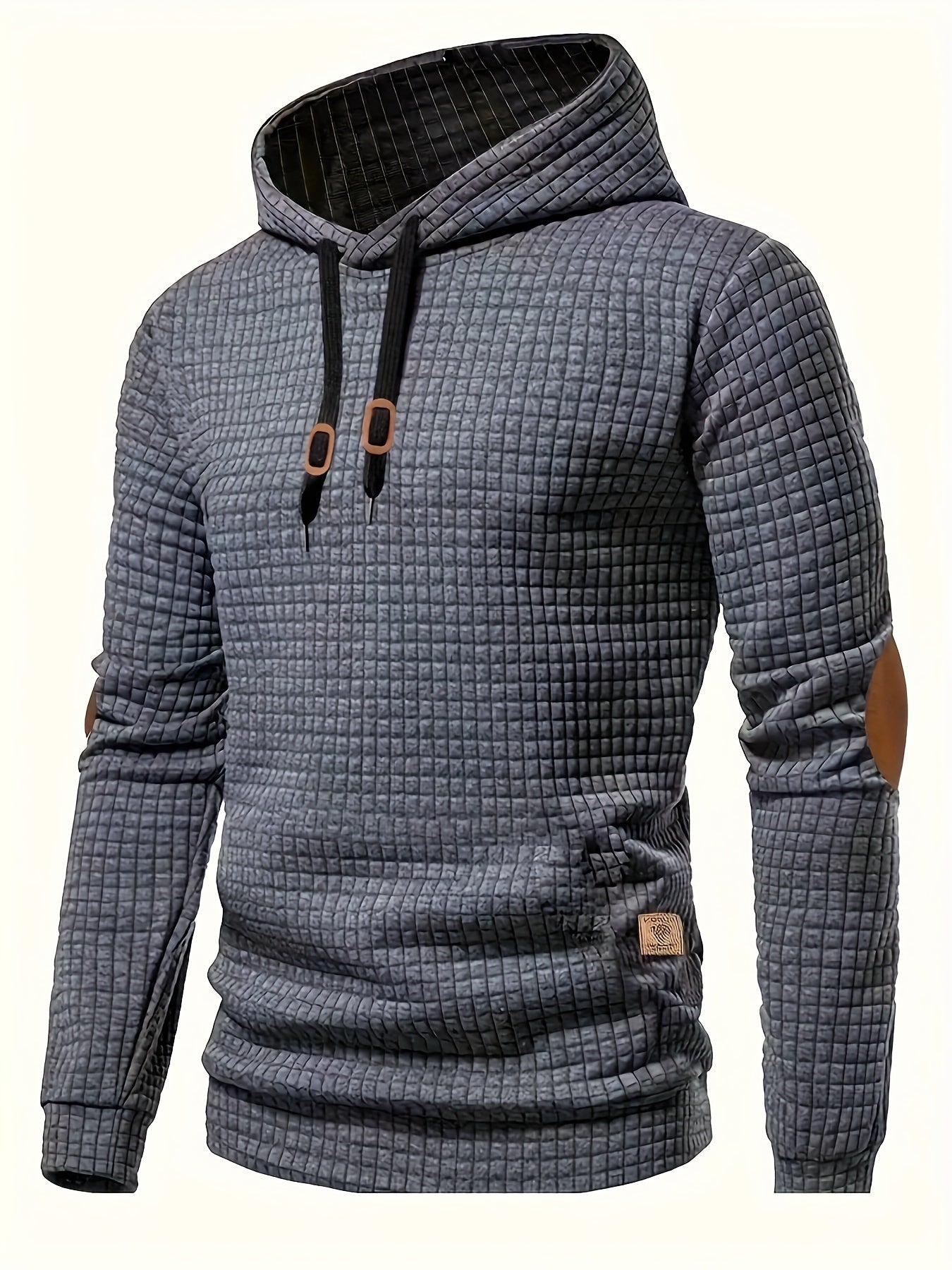 LAURENT MONACO | SWEAT À CAPUCHE À CARREAUX POUR HOMMES