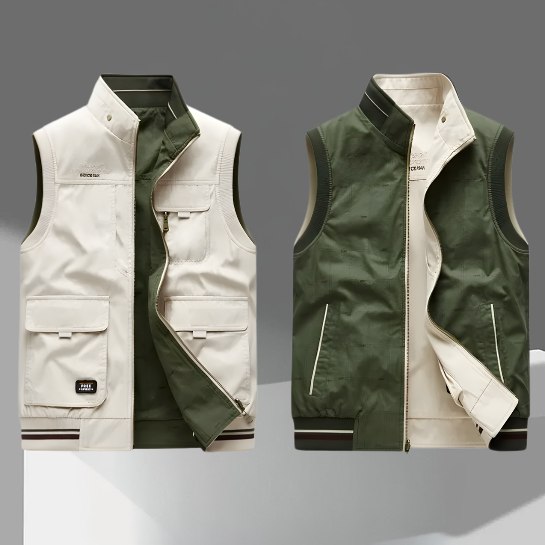 LAURENT MONACO | GILET UTILITAIRE POUR HOMME