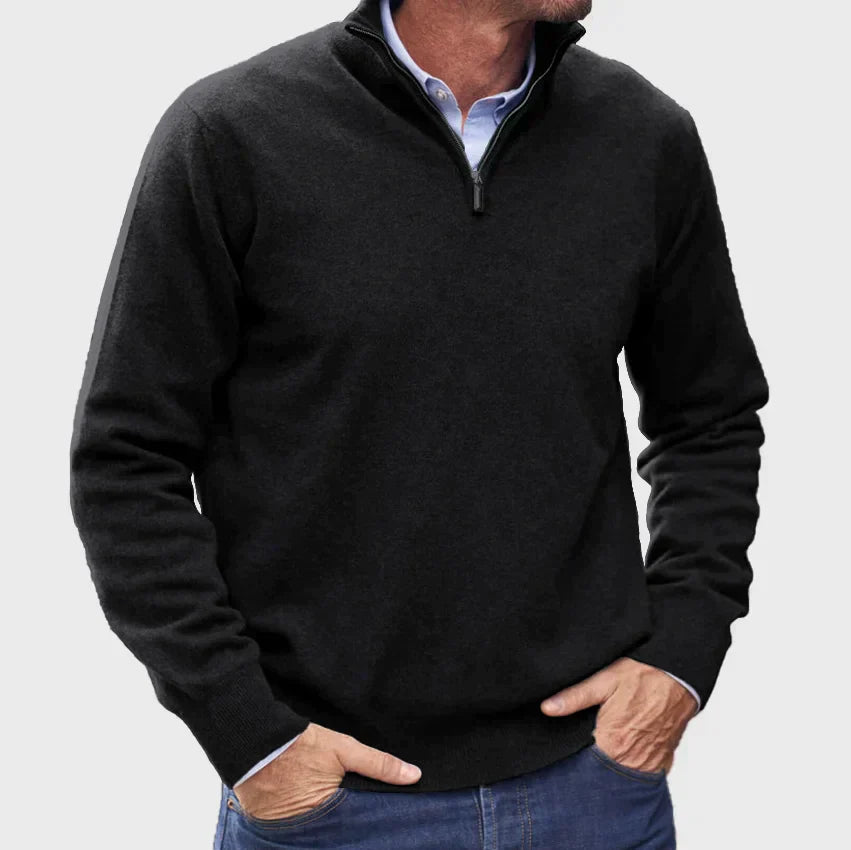 LAURENT MONACO | PULL AVEC ZIP POUR HOMME