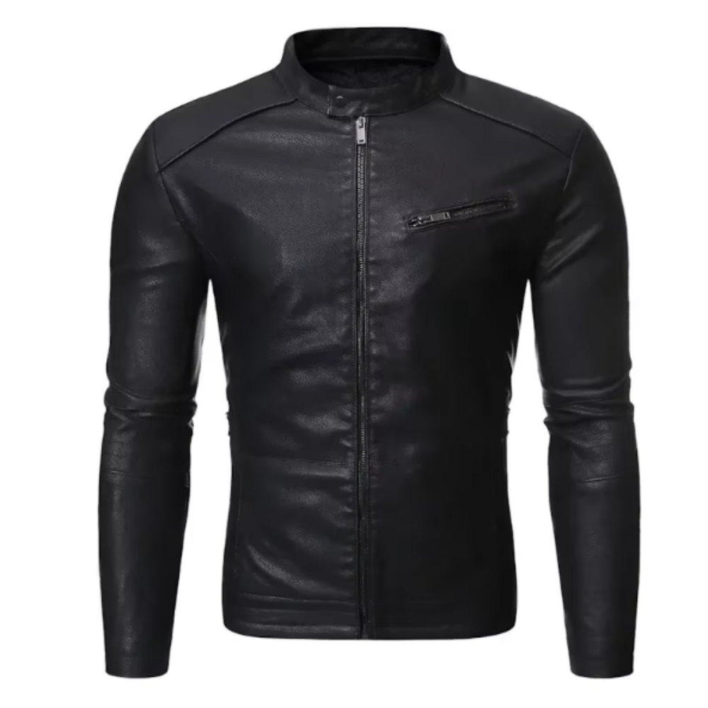 LAURENT MONACO | VESTE EN CUIR ÉLÉGANTE POUR HOMME