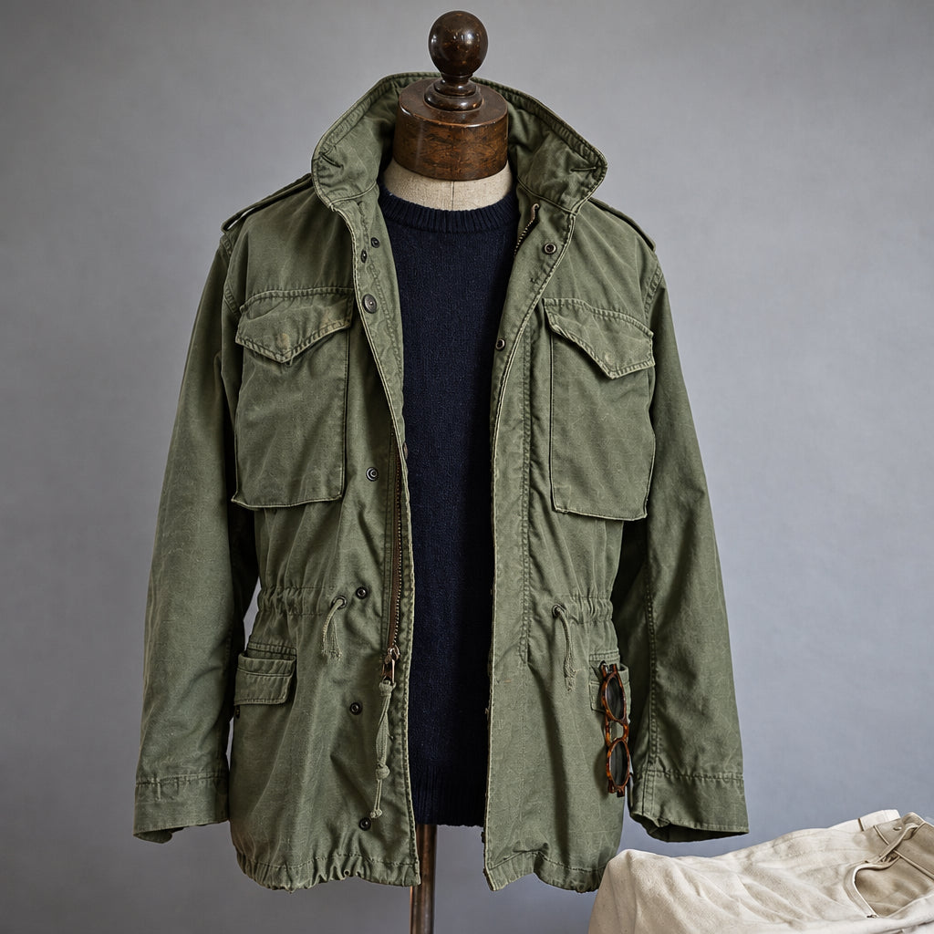 LAURENT MONACO | VESTE DE CAMPAGNE MILITAIRE POUR HOMMES
