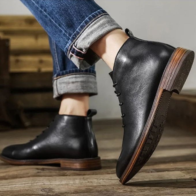 LAURENT MONACO | BOTTES EN CUIR