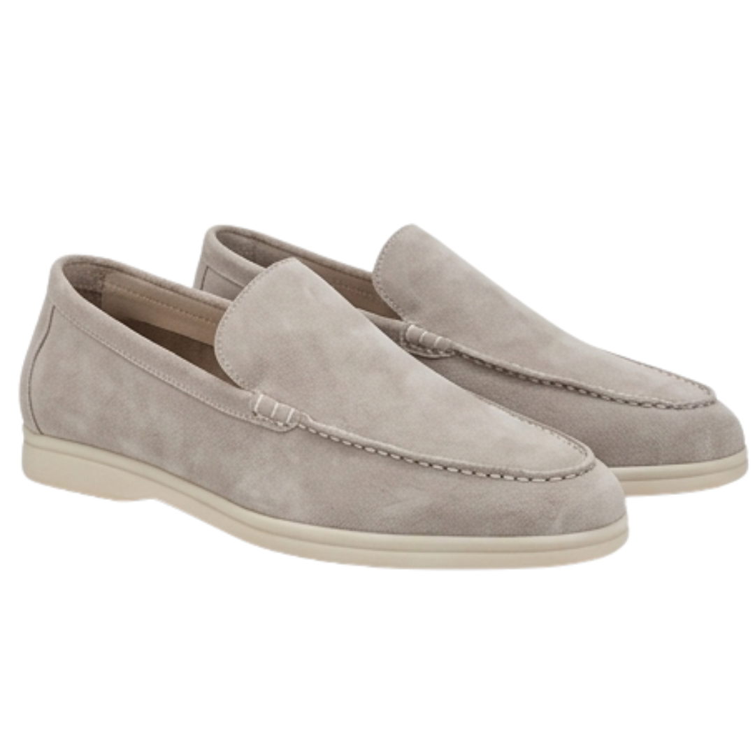 LAURENT MONACO | MOCCASINS EN DAIM CLASSIQUES POUR HOMMES