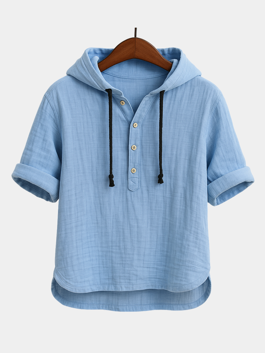 LAURENT MONACO | CHEMISE À CAPUCHE