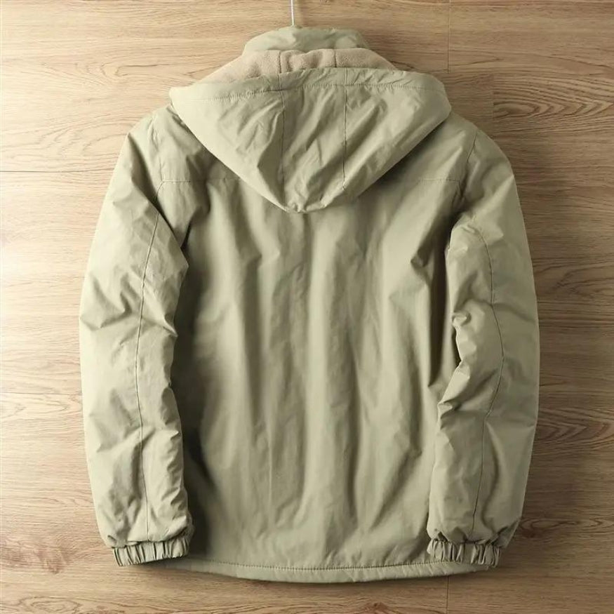 LAURENT MONACO | VESTE DE PLEIN AIR À CAPUCHE POUR HOMMES