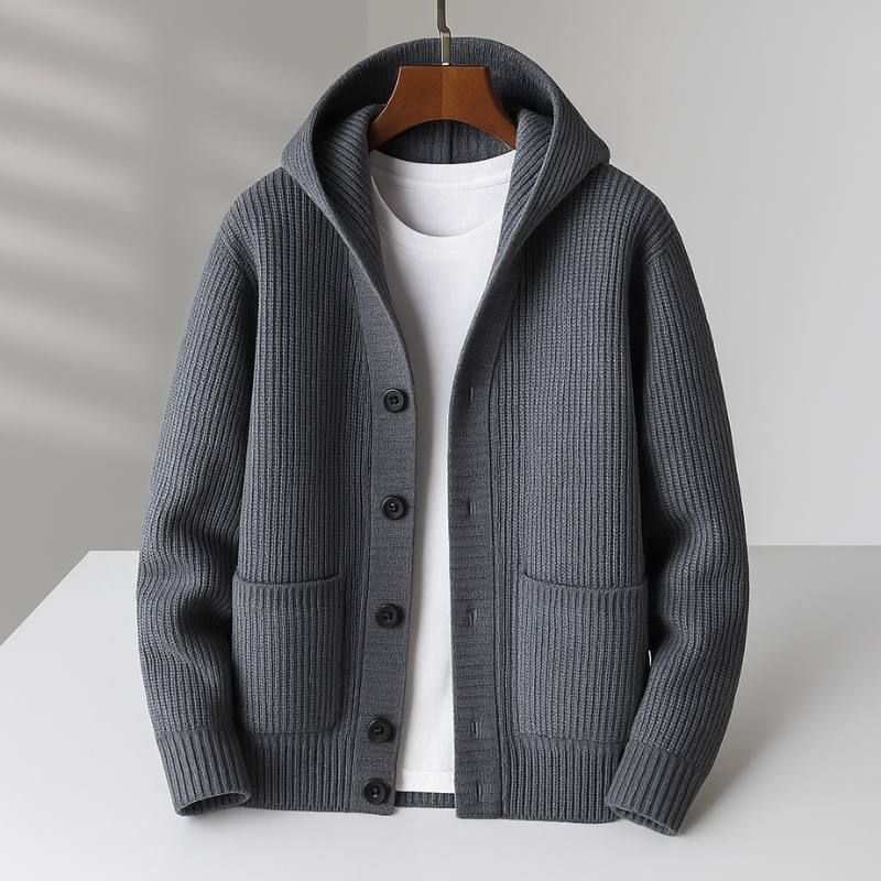 LAURENT MONACO | CARDIGAN EN LAINE POUR HOMME
