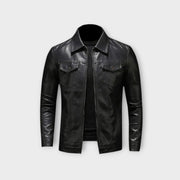 LAURENT MONACO | VESTE EN CUIR CLASSIQUE POUR HOMME