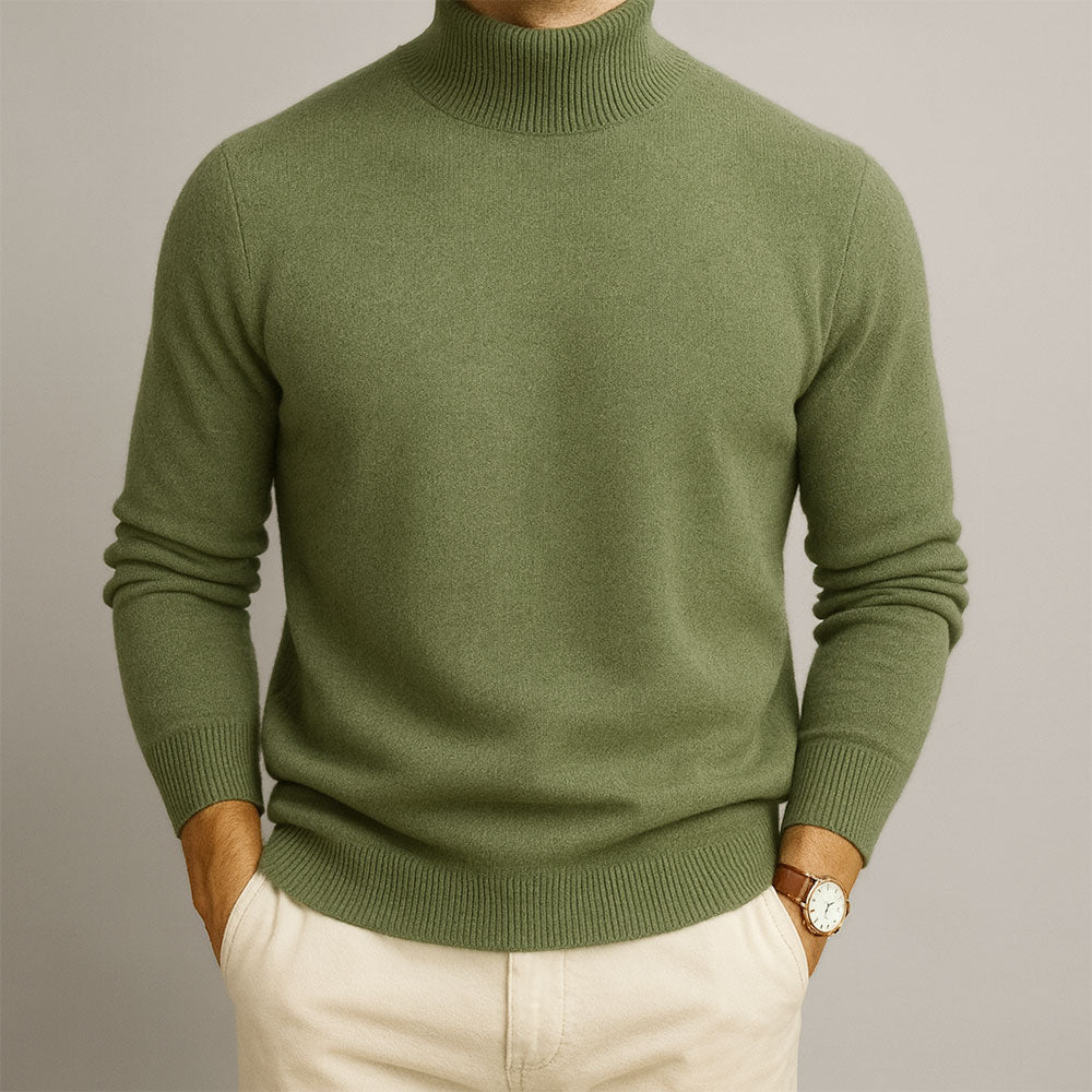 LAURENT MONACO | PULL À COL MONTANT POUR HOMME