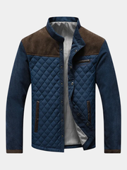 LAURENT MONACO | VESTE MATELASSÉE À MOTIF LOSANGES POUR HOMMES