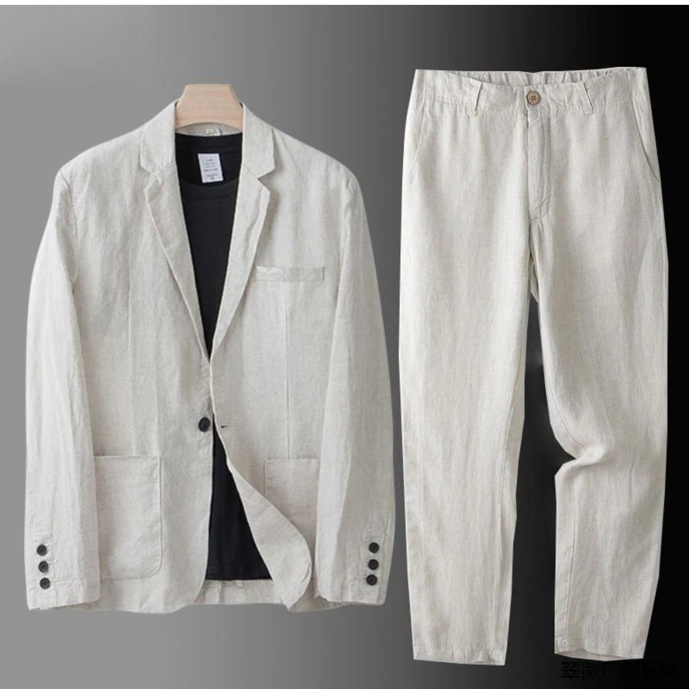 LAURENT MONACO | ENSEMBLE EN LIN POUR HOMME