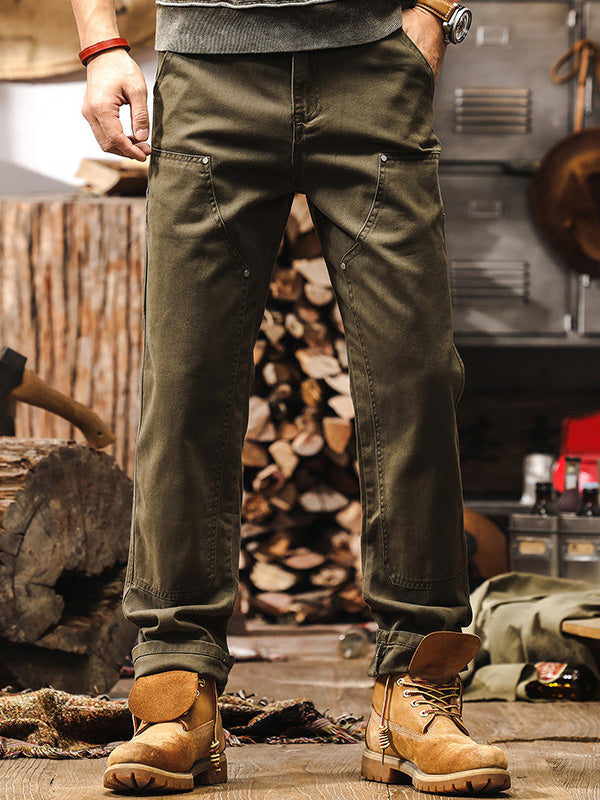 LAURENT MONACO | PANTALON EN COTON UTILE POUR HOMME
