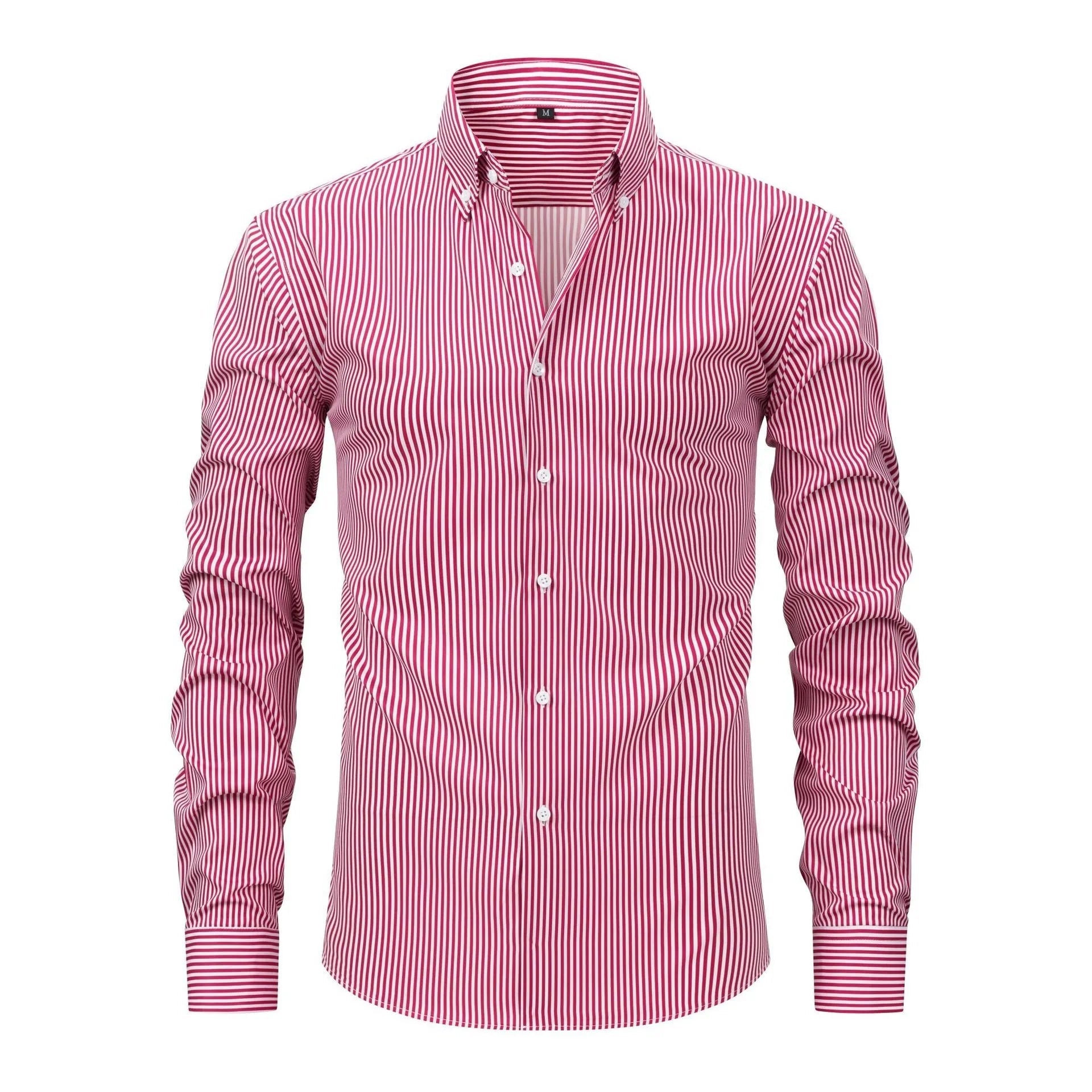 LAURENT MONACO | CHEMISE RAYÉE ÉLÉGANTE POUR HOMMES
