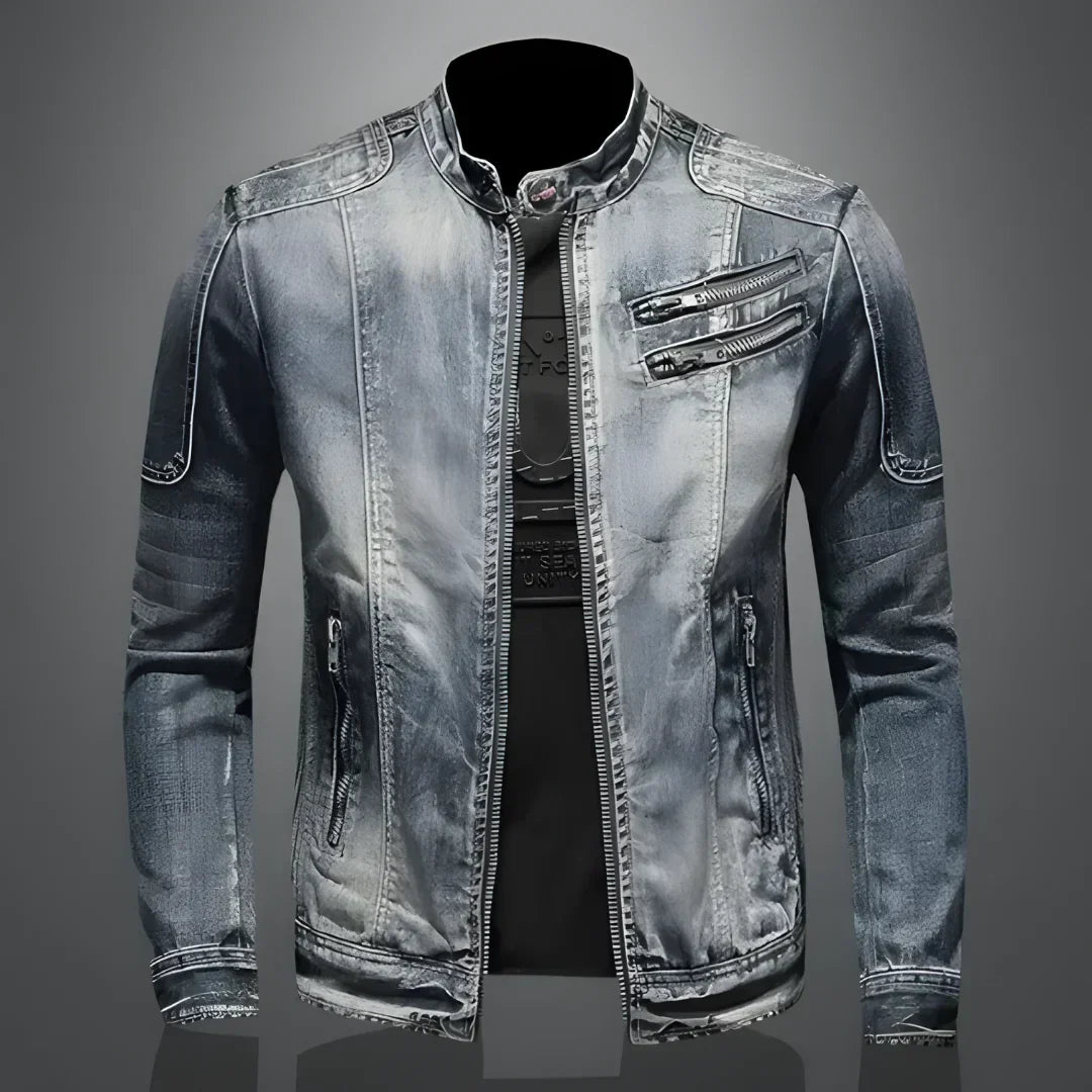 LAURENT MONACO | VESTE EN JEAN ROBUSTE