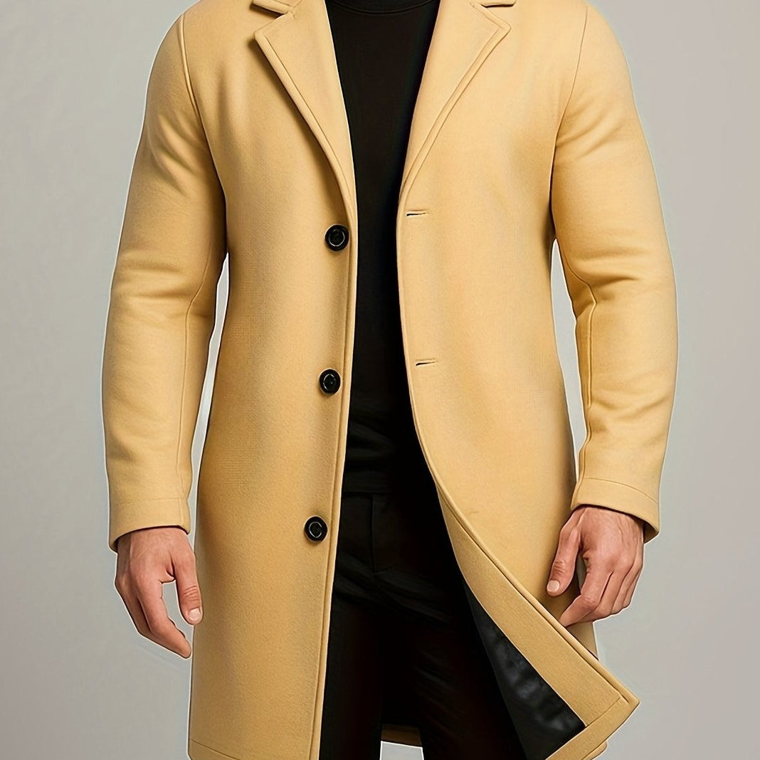 LAURENT MONACO | VESTE À REVERS ET BOUTONS POUR HOMMES