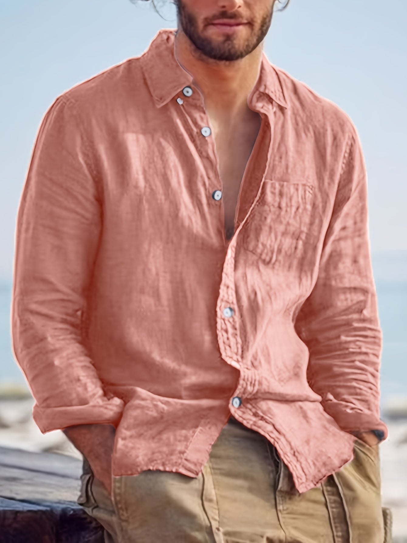 LAURENT MONACO | CHEMISE COTON POUR HOMMES