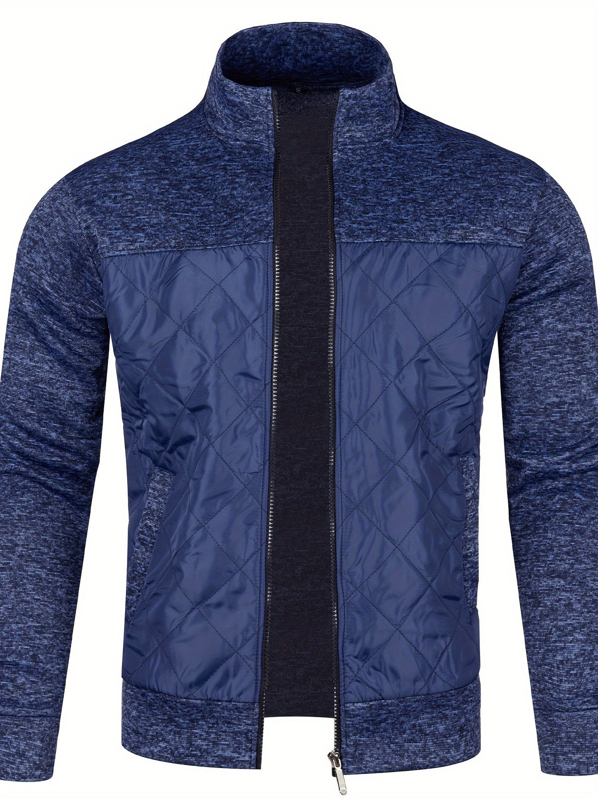 LAURENT MONACO | VESTE À COL MONTANT ET FERMETURE ÉCLAIR POUR HOMMES