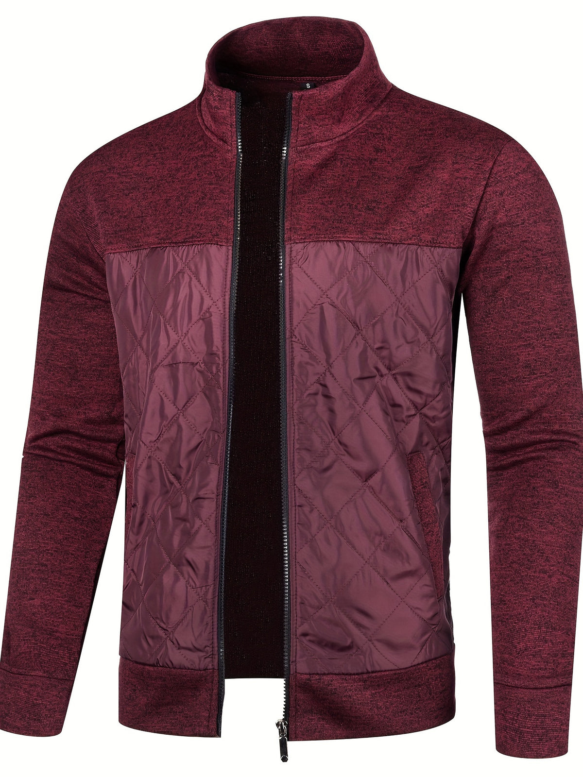 LAURENT MONACO | VESTE À COL HAUT ET FERMETURE ÉCLAIR POUR HOMMES