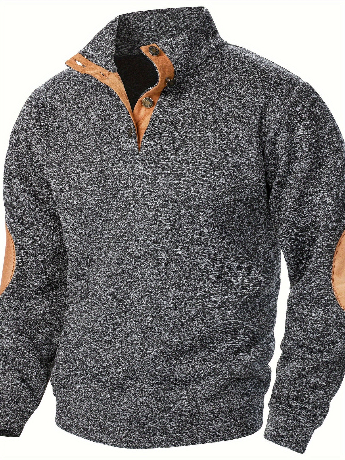 LAURENT MONACO | PULL EN MAILLE À COL MONTANT POUR HOMMES