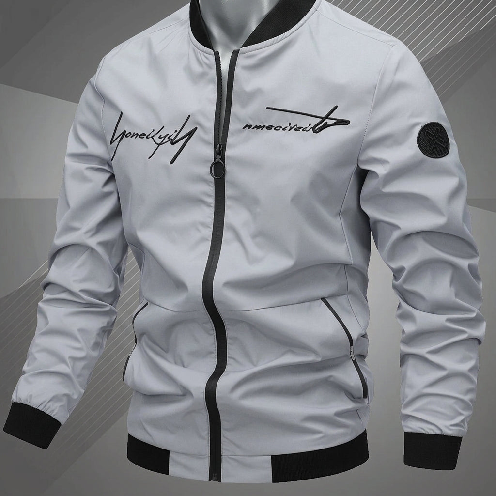 LAURENT MONACO | VESTE DE BASEBALL BRODÉE POUR HOMMES