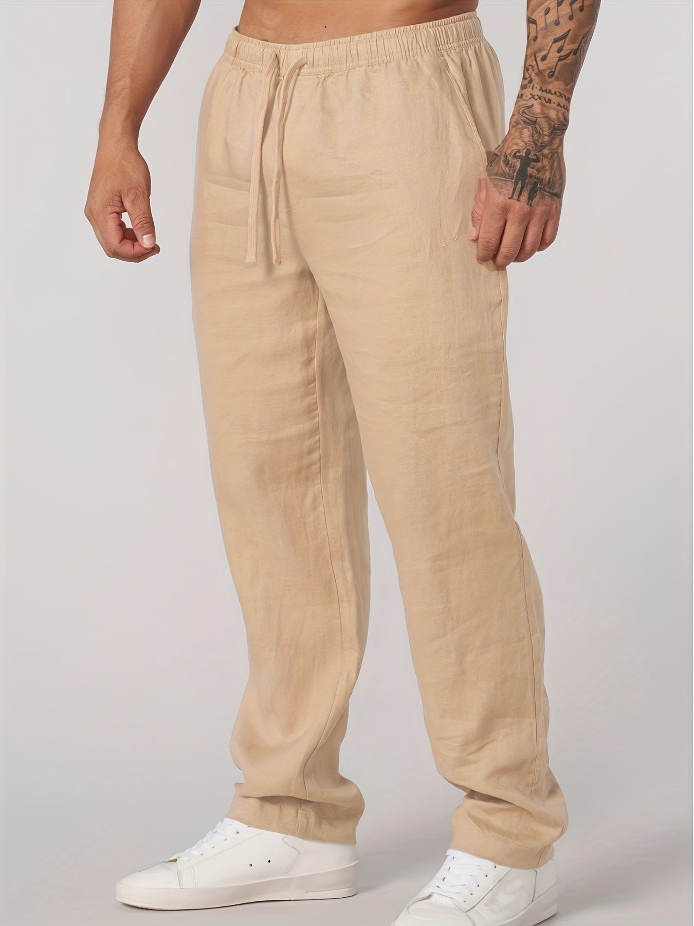 LAURENT MONACO | PANTALON À CORDON DE SERRAGE POUR HOMMES