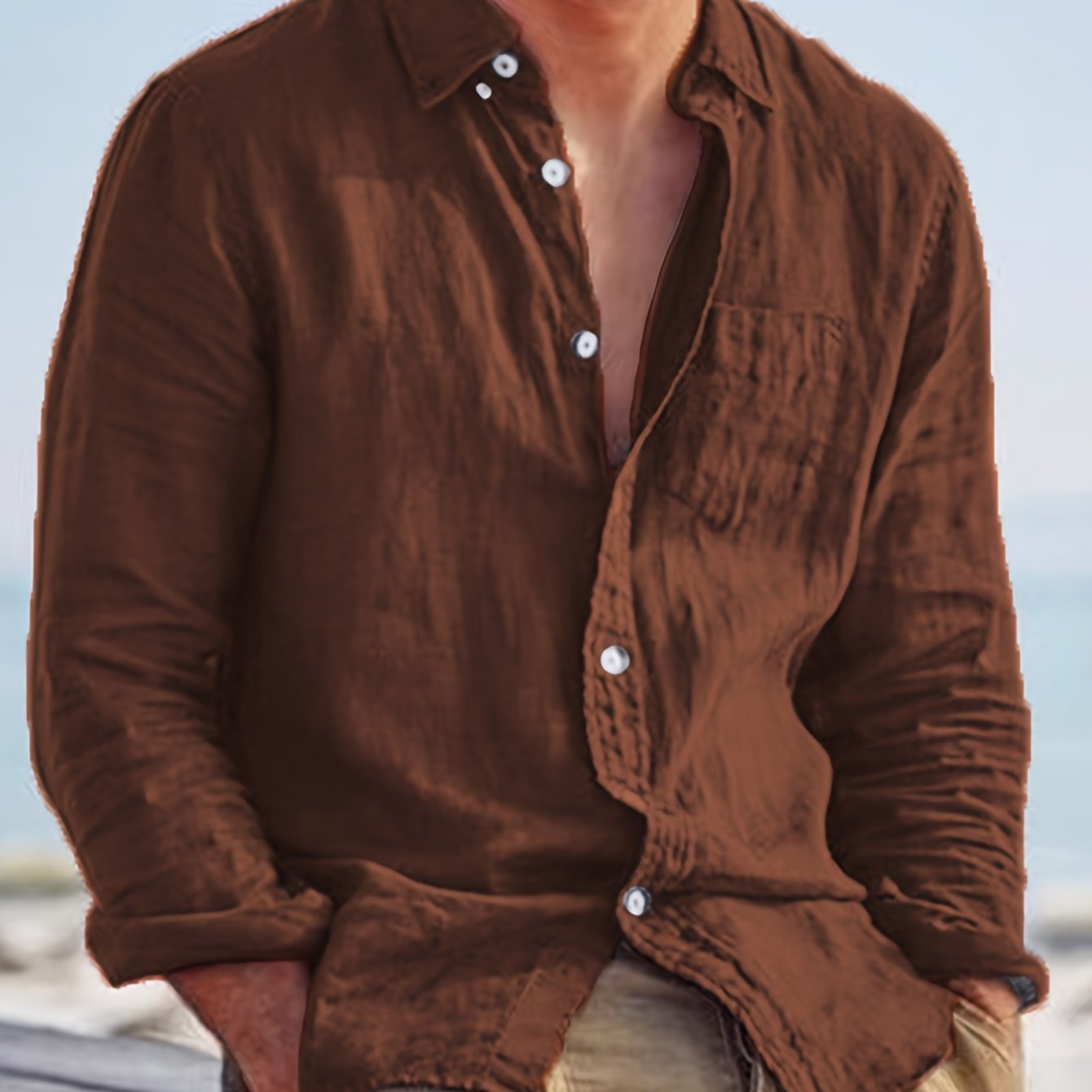 LAURENT MONACO | CHEMISE COTON POUR HOMMES